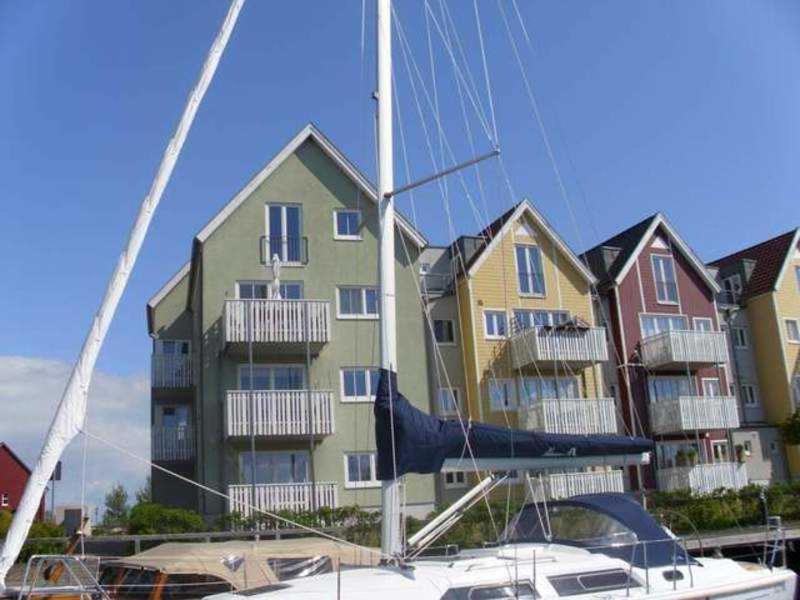 Ferienwohnung Marina Am Ryck جرايفسفالد المظهر الخارجي الصورة